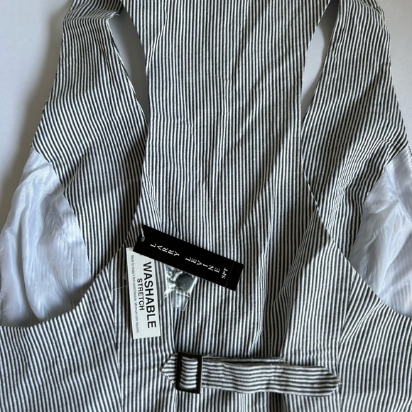 Larry Levine Stripped Vest Size XL - Picture 3 of 5